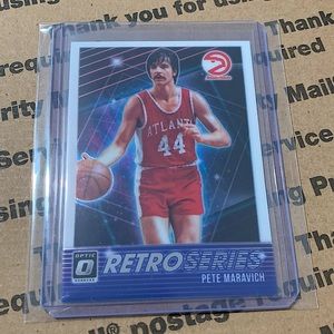 Pete Maravich ‘19 Donruss Optic Retro Series Card